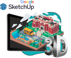 Google SketchUp - Школа программирования для детей, компьютерные курсы для школьников, начинающих и подростков - KIBERone г. Берёзовский