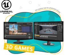 Unreal Engine 4. Игровой движок - Школа программирования для детей, компьютерные курсы для школьников, начинающих и подростков - KIBERone г. Берёзовский