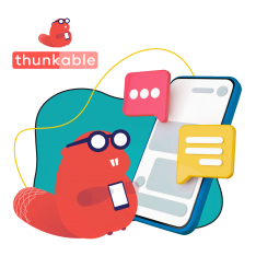 Разработка мобильных приложений в Thunkable. Начало - КИБЕРшкола программирования для детей, компьютерные курсы для школьников, начинающих и подростков - KIBERone г. Берёзовский