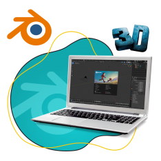 Blender - КИБЕРшкола программирования для детей, компьютерные курсы для школьников, начинающих и подростков - KIBERone г. Берёзовский