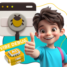 Тестирование & Vibe Debug. Охотники за багами - КИБЕРшкола программирования для детей, компьютерные курсы для школьников, начинающих и подростков - KIBERone г. Берёзовский