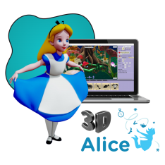 Alice 3d - КИБЕРшкола программирования для детей, компьютерные курсы для школьников, начинающих и подростков - KIBERone г. Берёзовский