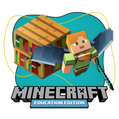 Minecraft Education - КИБЕРшкола программирования для детей, компьютерные курсы для школьников, начинающих и подростков - KIBERone г. Берёзовский