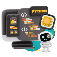 Мой первый сайт с мозгами: Python + AI - КИБЕРшкола программирования для детей, компьютерные курсы для школьников, начинающих и подростков - KIBERone г. Берёзовский