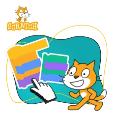 Scratch. Продвинутый уровень – создаём игры, как маленькие разработчики! - КИБЕРшкола программирования для детей, компьютерные курсы для школьников, начинающих и подростков - KIBERone г. Берёзовский