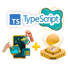 TypeScript + AI: создаём умные веб-приложения - КИБЕРшкола программирования для детей, компьютерные курсы для школьников, начинающих и подростков - KIBERone г. Берёзовский