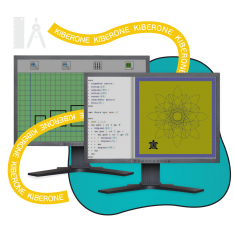 Исполнители чертежник и черепашка - КИБЕРшкола программирования для детей, компьютерные курсы для школьников, начинающих и подростков - KIBERone г. Берёзовский