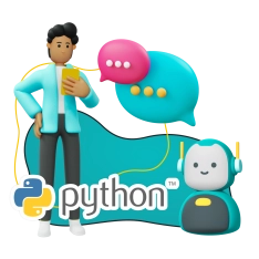 Умный чат-бот на Python на Telegram - КИБЕРшкола программирования для детей, компьютерные курсы для школьников, начинающих и подростков - KIBERone г. Берёзовский