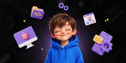 Идеальный сайт с нуля: код, дизайн и AI-помощник - КИБЕРшкола программирования для детей, компьютерные курсы для школьников, начинающих и подростков - KIBERone г. Берёзовский