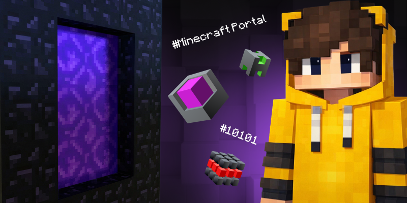 Архитекторы Реальности. Программируем Портал в Minecraft - КИБЕРшкола программирования для детей, компьютерные курсы для школьников, начинающих и подростков - KIBERone г. Берёзовский